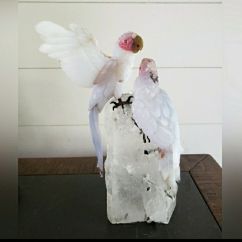 Peter Muller Carved Gemstone Sculpture, From Brazil, Exquisite, 2003 - Picture 8 of 15